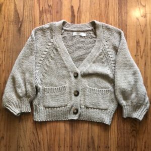 Longway Cardigan, size 1, 100% organic cotton